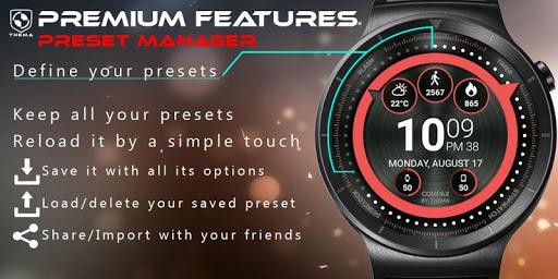 Compax Watch Face - Image screenshot of android app