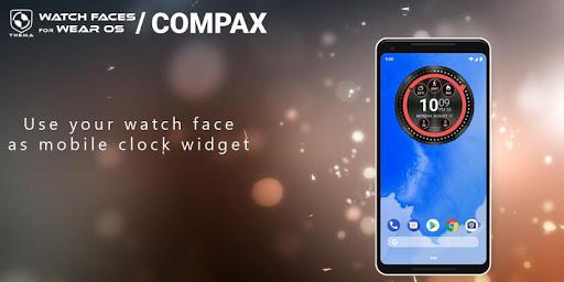 Compax Watch Face - Image screenshot of android app
