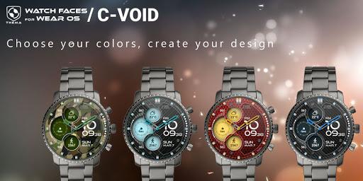 C-Void Watch Face - Image screenshot of android app