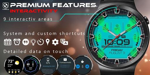 D-Max Watch Face - Image screenshot of android app