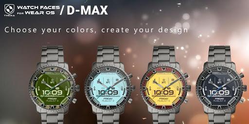 D-Max Watch Face - عکس برنامه موبایلی اندروید
