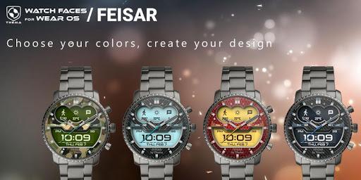 Feisar Watch Face - Image screenshot of android app