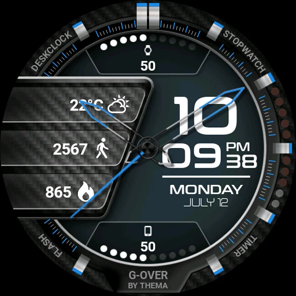 G-Over Watch Face - Image screenshot of android app
