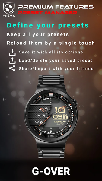 G-Over Watch Face - Image screenshot of android app