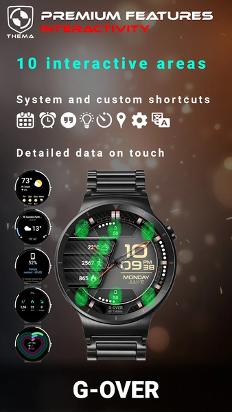 G-Over Watch Face - Image screenshot of android app