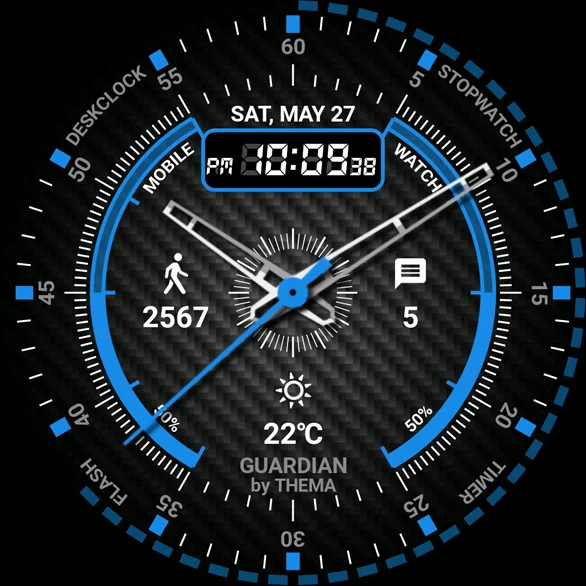 Guardian Watch Face - عکس برنامه موبایلی اندروید