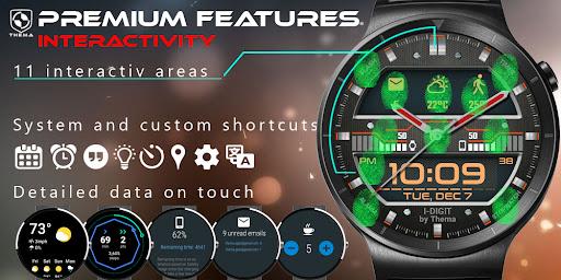 I-Digit Watch Face - عکس برنامه موبایلی اندروید