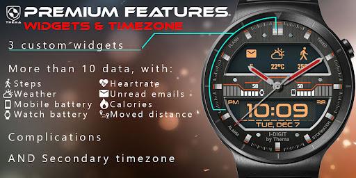I-Digit Watch Face - عکس برنامه موبایلی اندروید