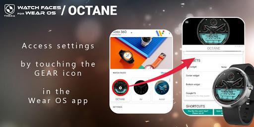 Octane Watch Face - عکس برنامه موبایلی اندروید
