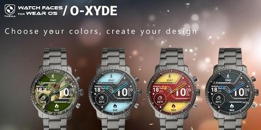 O-Xyde Watch Face - Image screenshot of android app