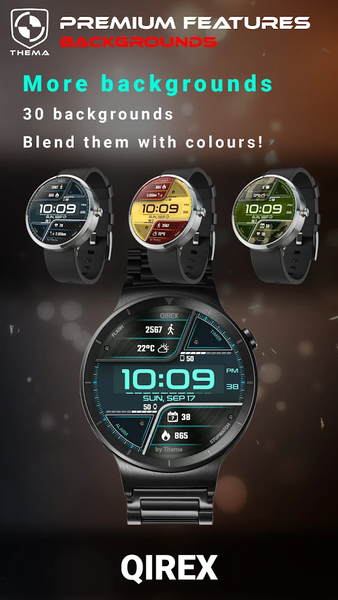 Qirex Watch Face - عکس برنامه موبایلی اندروید