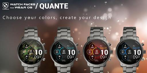 Quante Watch Face - Image screenshot of android app