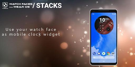 Stacks Watch Face - عکس برنامه موبایلی اندروید