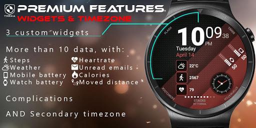 Stacks Watch Face - عکس برنامه موبایلی اندروید