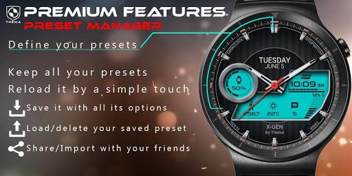 X-Gen Watch Face - عکس برنامه موبایلی اندروید
