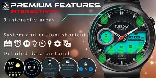 X-Gen Watch Face - عکس برنامه موبایلی اندروید
