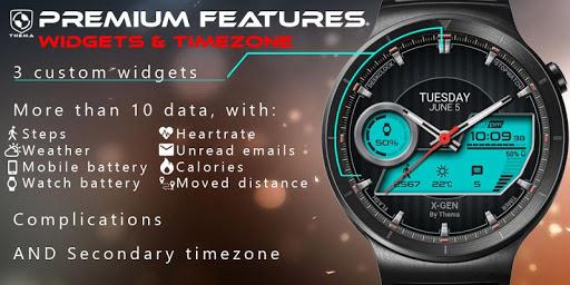 X-Gen Watch Face - عکس برنامه موبایلی اندروید