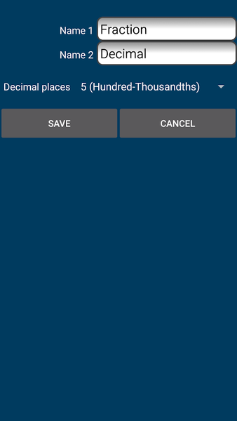 Fraction Decimal Calculator - عکس برنامه موبایلی اندروید