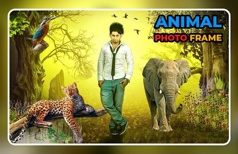 Animal Photo Frame - Animal Photo Editor - عکس برنامه موبایلی اندروید