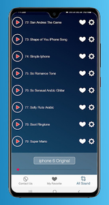 Music ringtones for phone - Image screenshot of android app