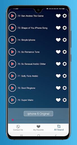 Music ringtones for phone - آهنگ زنگ موبایل - Image screenshot of android app