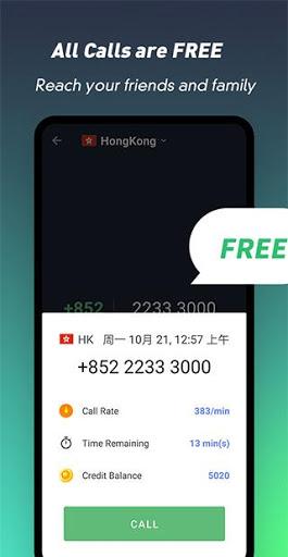 Free Call Lite - Call global free - عکس برنامه موبایلی اندروید