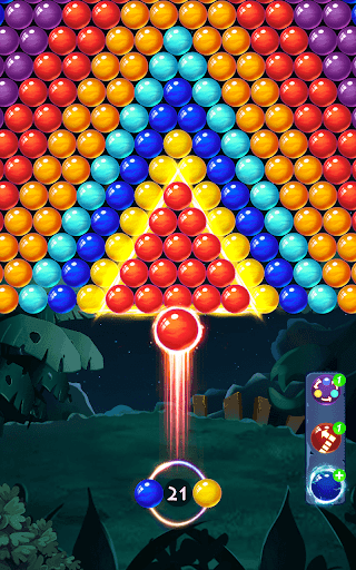 Bubble Shooter - Match 3 Game - Gameplay image of android game