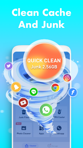 Turbo Cleaner: Clean Junk File - عکس برنامه موبایلی اندروید