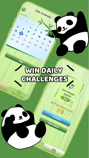 Panda Match Ten - عکس بازی موبایلی اندروید