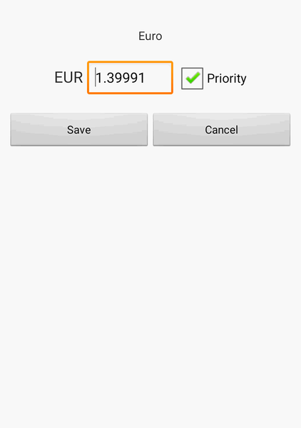 Exchange rate. All currencies - عکس برنامه موبایلی اندروید