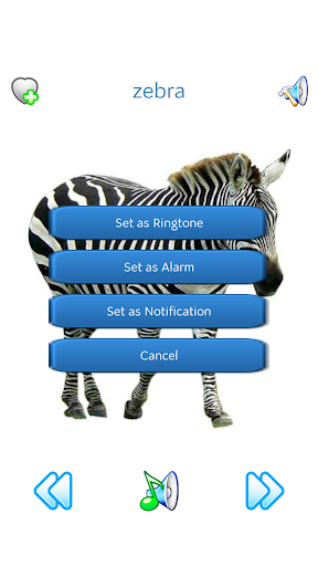 Sounds of Fauna + ringtones - Image screenshot of android app