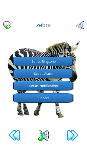 Sounds of Fauna + ringtones - Image screenshot of android app