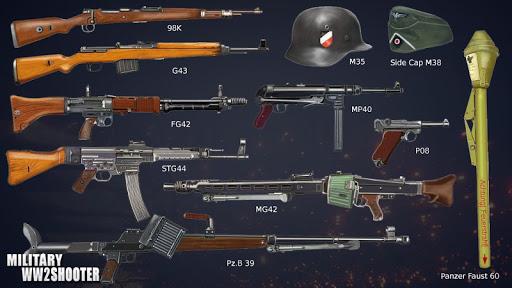 Gun War Fire Duty: WW۲ Shooter - عکس بازی موبایلی اندروید