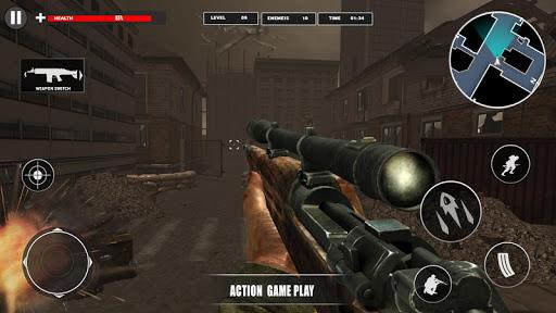 Gun War Fire Duty: WW۲ Shooter - عکس بازی موبایلی اندروید