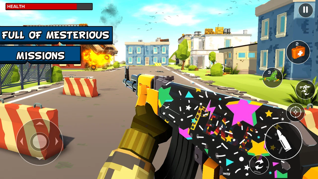 Imposter Shooter: Crazy War 3D - عکس بازی موبایلی اندروید