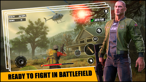 Firing Squad Free War Shoot Fire Battleground - Gameplay image of android game