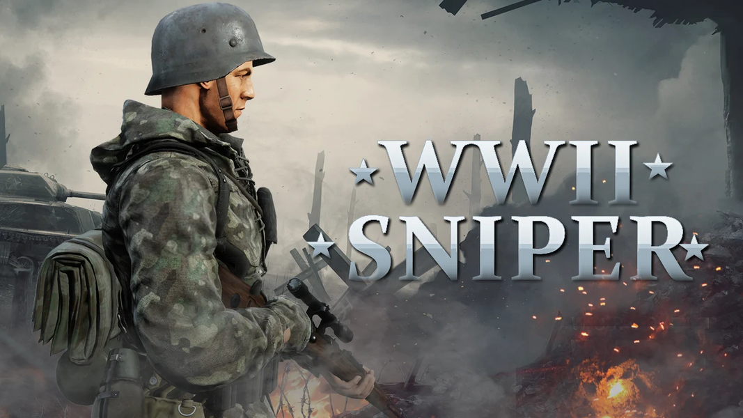 WW2 Sniper 3D: FPS War Games - Gameplay image of android game