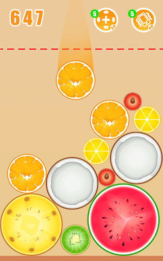 Fruit Crush-Merge Fruit Melon - Gameplay image of android game