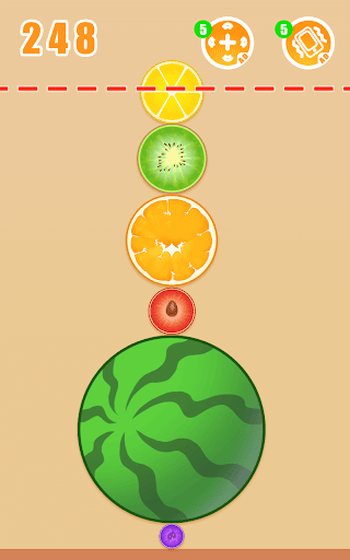 Fruit Crush-Merge Fruit Melon - عکس بازی موبایلی اندروید