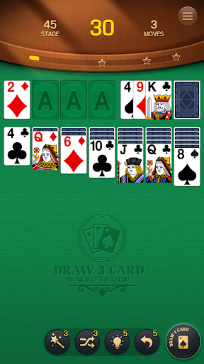 Klondike: World of Solitaire - Gameplay image of android game