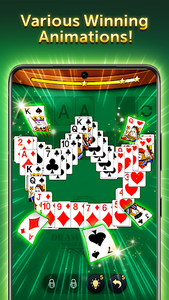 Klondike: World of Solitaire - Gameplay image of android game