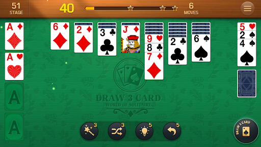 Klondike: World of Solitaire - Gameplay image of android game