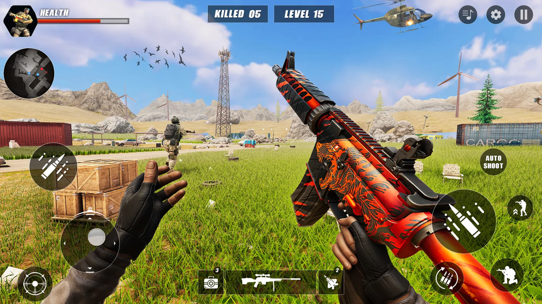 FPS Commando Encounter Strike - عکس برنامه موبایلی اندروید