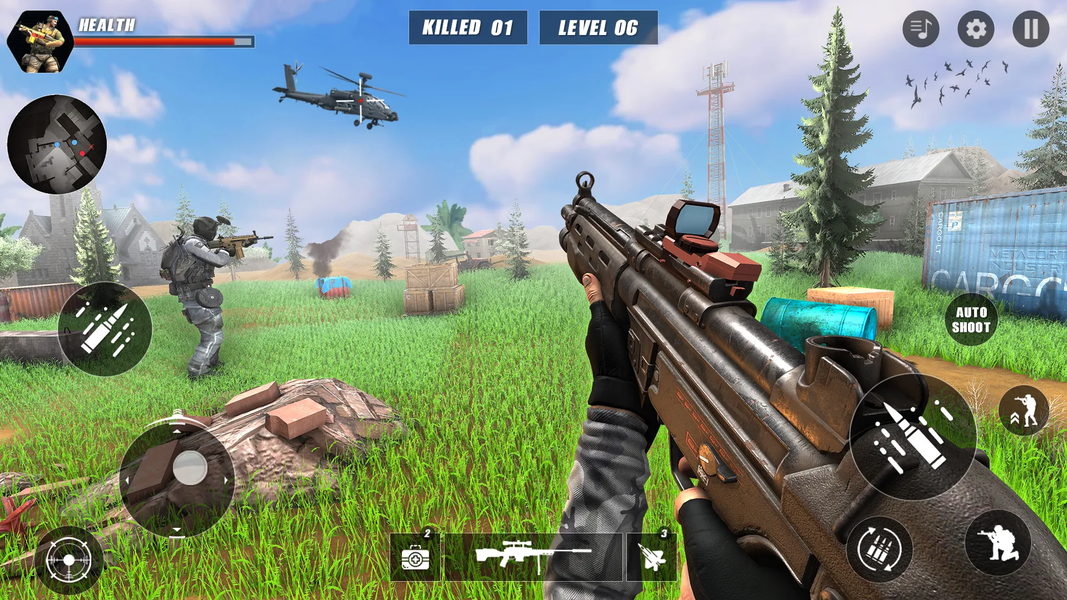 FPS Commando Encounter Strike - عکس برنامه موبایلی اندروید