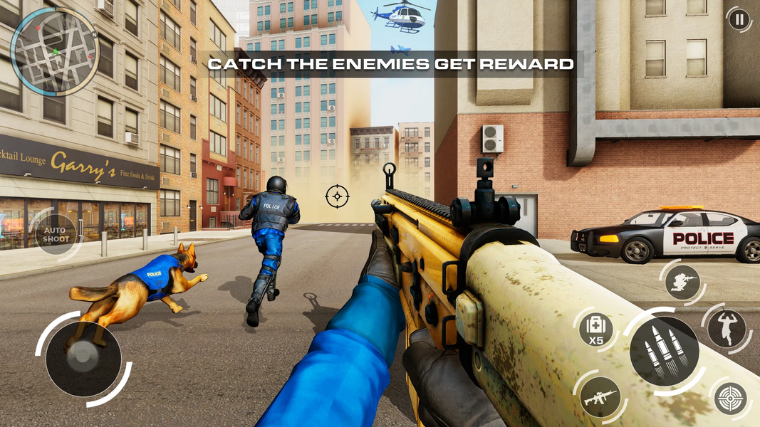 Police Shooting: FPS Gun Games - عکس بازی موبایلی اندروید