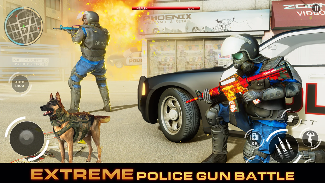 Police Shooting: FPS Gun Games - عکس بازی موبایلی اندروید