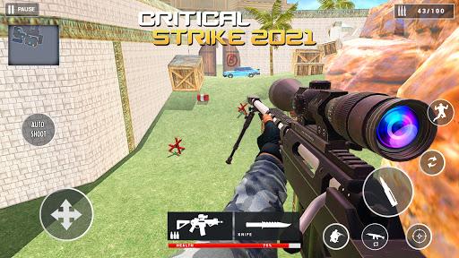 Critical Gun Strike FPS Games - Gameplay image of android game