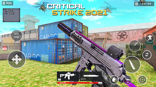 Critical Gun Strike FPS Games - Gameplay image of android game