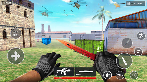 Critical Gun Strike FPS Games - Gameplay image of android game