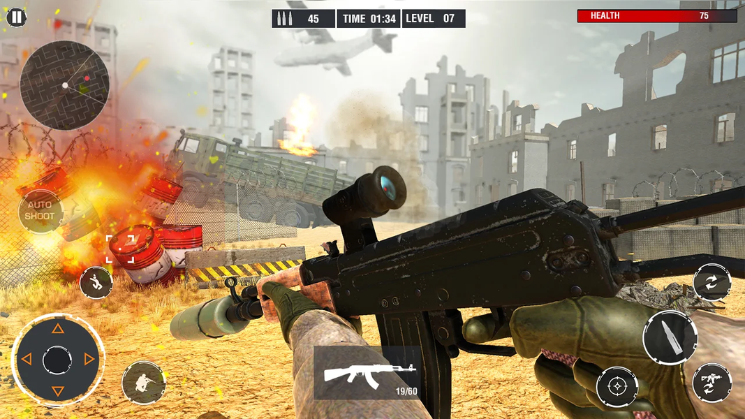 Call of Spider Hero War Duty - Gameplay image of android game